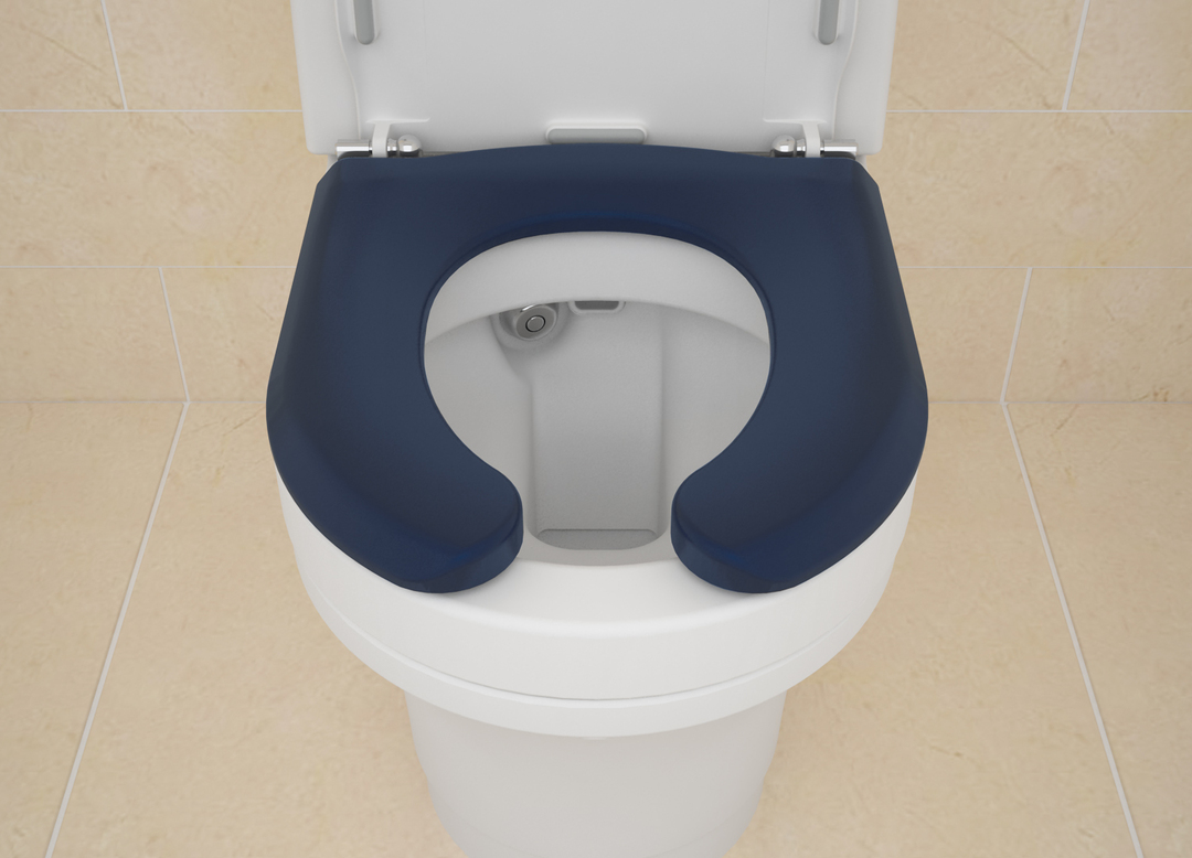 Horseshoe toilet online seat